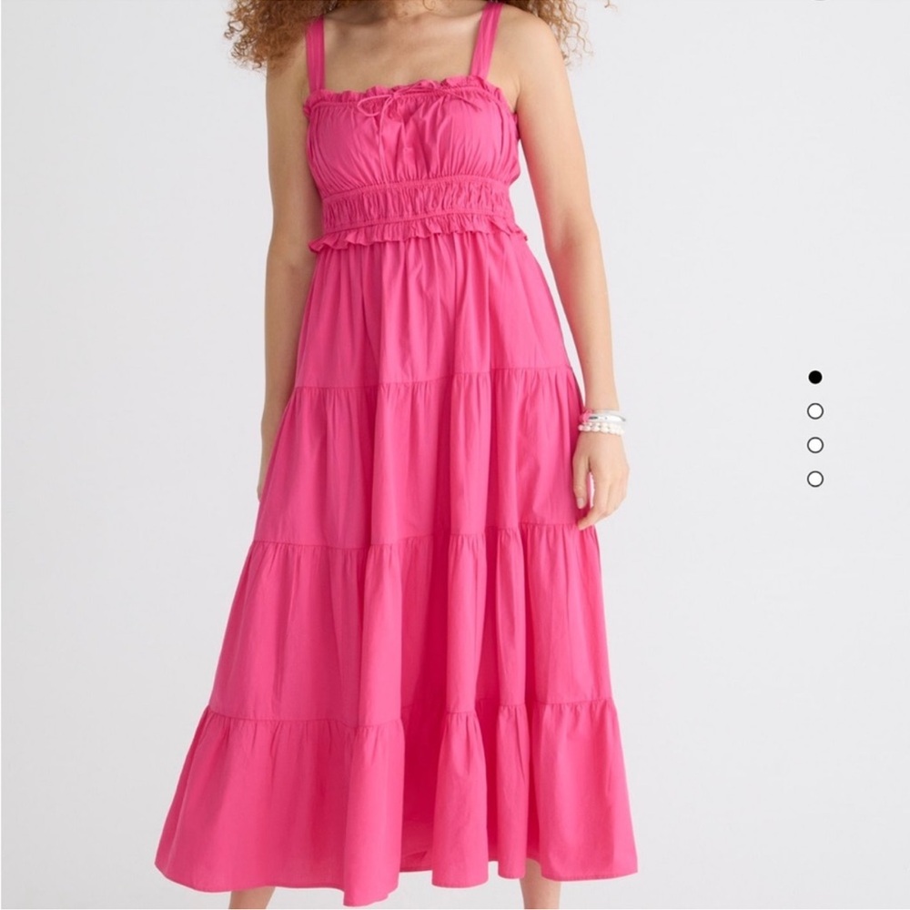 XL J. Crew Sevilla Tiered Dress